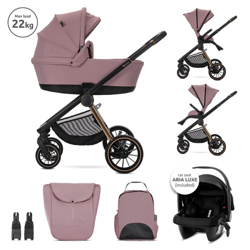 LORELLI ΠΟΛΥΚΑΡΟΤΣΙ 3 ΣΕ 1 ΜΕ ΚΑΛΑΘΟΥΝΑ ΚΑΙ ΚΑΘΙΣΜΑ ΑΥΤΟΚΙΝΗΤΟΥ BIANCA PINK 10022012516