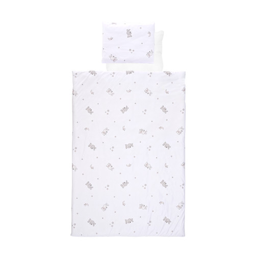 LORELLI ΣΕΤ ΠΡΟΙΚΑΣ 4 ΤΕΜ 100/50 RANFORCE LITTLE RABBITS GREY 20800026601