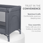 KIKKA BOO ΠΑΡΚΟΚΡΕΒΑΤΟ 1 ΕΠΙΠΕΔΟΥ SO GIFTED GREY 31003020112