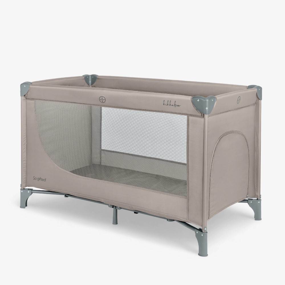 KIKKA BOO ΠΑΡΚΟΚΡΕΒΑΤΟ 1 ΕΠΙΠΕΔΟΥ SO GIFTED BEIGE 31003020113