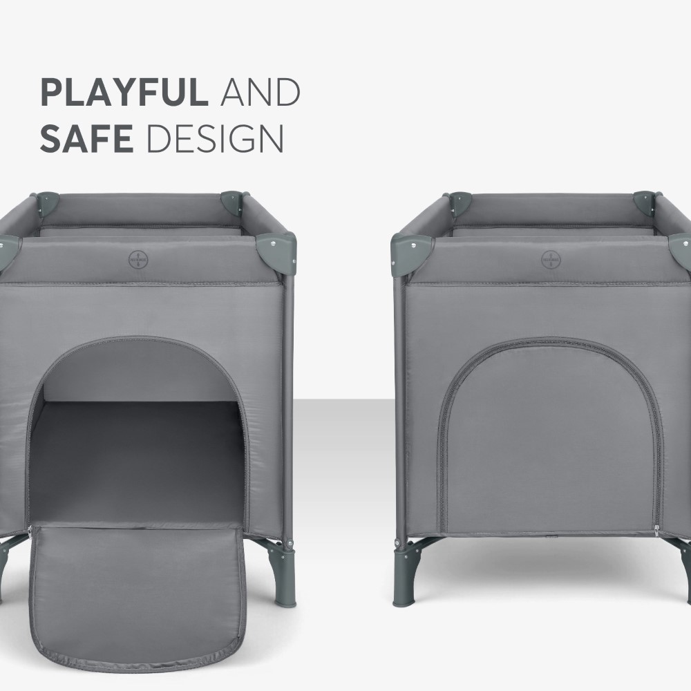 KIKKA BOO ΠΑΡΚΟΚΡΕΒΑΤΟ 1 ΕΠΙΠΕΔΟΥ SO GIFTED GREY 31003020112