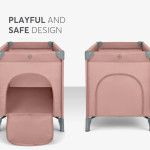 KIKKA BOO ΠΑΡΚΟΚΡΕΒΑΤΟ 1 ΕΠΙΠΕΔΟΥ SO GIFTED PINK 31003020116