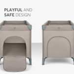 KIKKA BOO ΠΑΡΚΟΚΡΕΒΑΤΟ 1 ΕΠΙΠΕΔΟΥ SO GIFTED BEIGE 31003020113