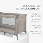 KIKKA BOO ΠΑΡΚΟΚΡΕΒΑΤΟ 1 ΕΠΙΠΕΔΟΥ SO GIFTED BEIGE 31003020113