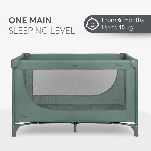 KIKKA BOO ΠΑΡΚΟΚΡΕΒΑΤΟ 1 ΕΠΙΠΕΔΟΥ SO GIFTED GREEN 31003020114