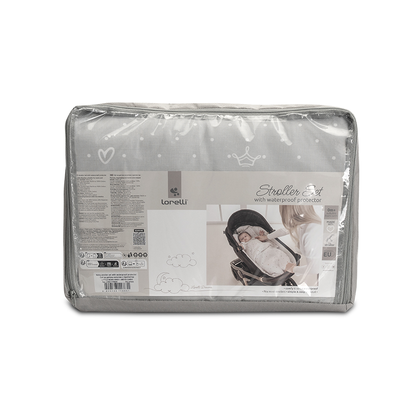 LORELLI ΣΕΤ ΚΑΡΟΤΣΙΟΥ ΜΕ ΑΔΙΑΒΡΟΧΟ ΥΠΟΣΤΡΩΜΑ BEIGE SKY 20801172604