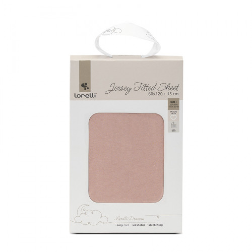 LORELLI ΣΕΝΤΟΝΙ ΜΕ ΛΑΣΤΙΧΟ JERSEY 60/120CM PINK 10420080003