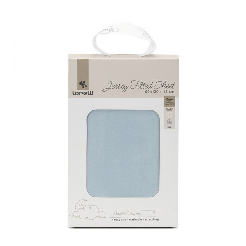 LORELLI ΣΕΝΤΟΝΙ ΜΕ ΛΑΣΤΙΧΟ JERSEY 60/120CM BLUE 10420080002