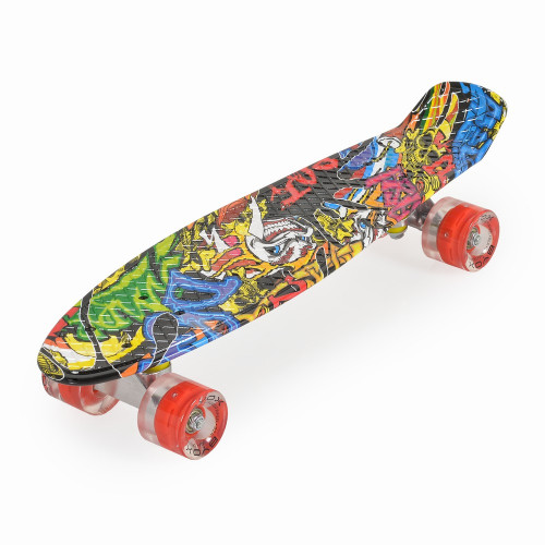 BYOX SKATEBOARD 22' GRAFFY LED 3800146229979