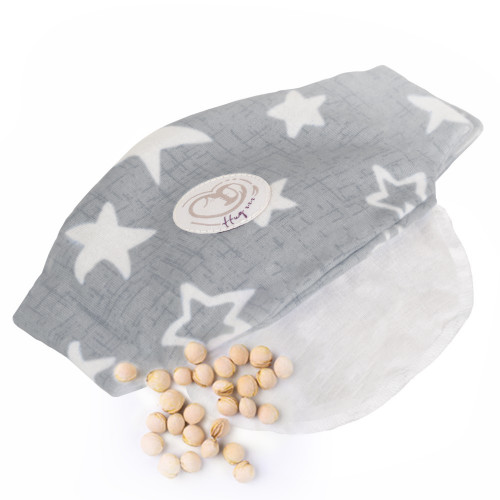 HUGZZZ ΖΩΝΗ ΓΙΑ ΤΟΥΣ ΚΟΛΙΚΟΥΣ GREY WITH WHITE STARS 3800146273187