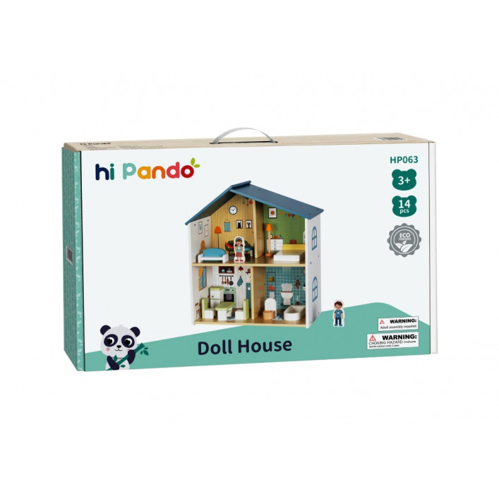 HI PANDO ΞΥΛΙΝΟ ΚΟΥΚΛΟΣΠΙΤΟ HP063 6976831552640