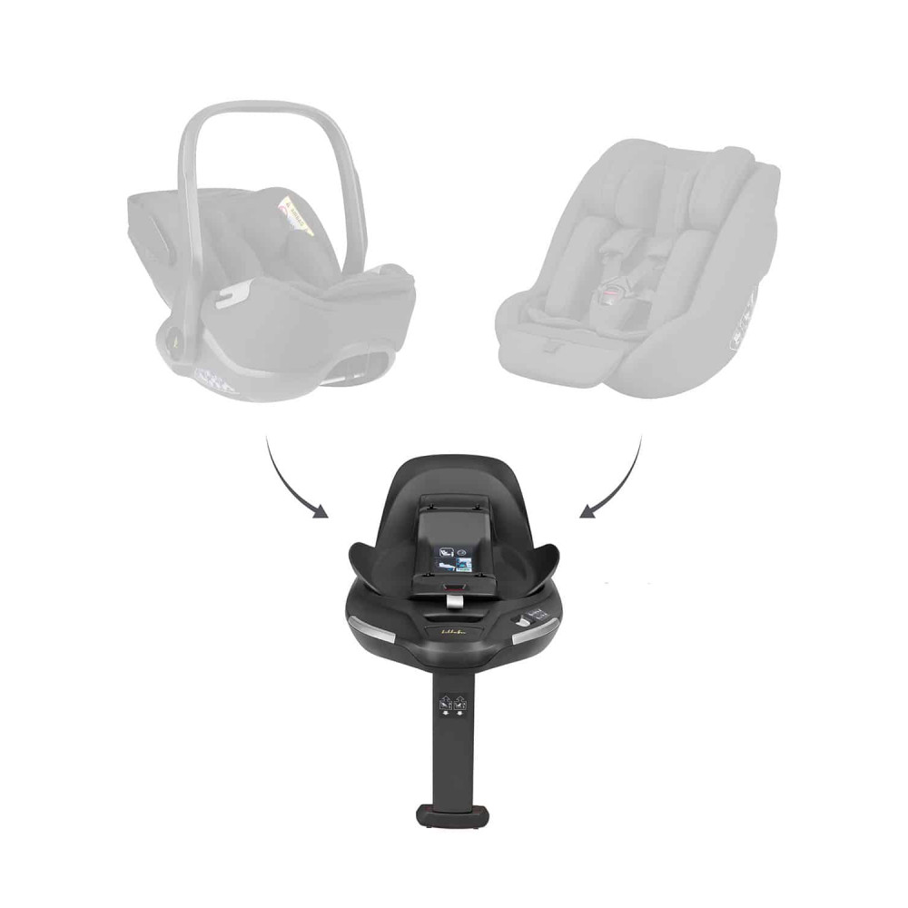 Βάση isofix i-Class 360• Συμβατή με το κάθισμα αυτοκινήτου i-Class 40-87 cm• Συμβατή με το κάθισμα i-Class Plus 40-105 cm• Περιστροφή ΄360 μοιρών• Υποπόδιο στήριξης• Σύστημα isofix για σωστή και εύκολη τοποθέτηση • Μπάρα στήριξης στην πλάτη του καθίσματος• Σύστημα κλειδώματος για κάτω των 15 μη