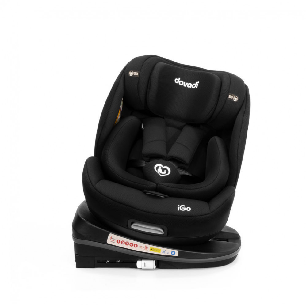 Κάθισμα Αυτοκινήτου iGo i-size 40-150cm Isofix 360° MidnightBlack :Απολαύστε τη μέγιστη ευελιξία, ασφάλεια και άνεση που προσφέρει το παιδικό κάθισμα αυτοκινήτου Dovadi iGo i-size.