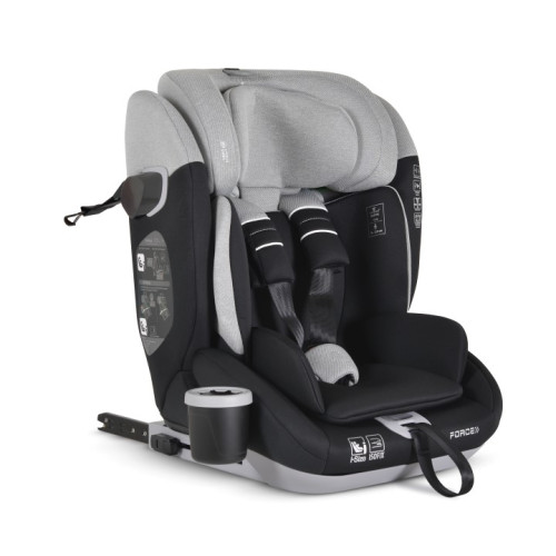 CANGAROO ΚΑΘΙΣΜΑ ΑΥΤΟΚΙΝΗΤΟΥ 76-150CM i-SIZE ISOFIX FORCE GREY 3801005152346