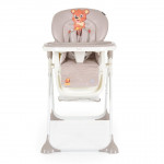 Είναι ένα παιδικό καρεκλάκι φαγητού με ζωηρό σχεδιασμό και μαλακά υφάσματα που θα κάνουν την ώρα του φαγητού απολαυστική! Μπορεί να προσαρμοστεί ακριβώς στις ανάγκες του παιδιού εξασφαλίζοντας άνεση.