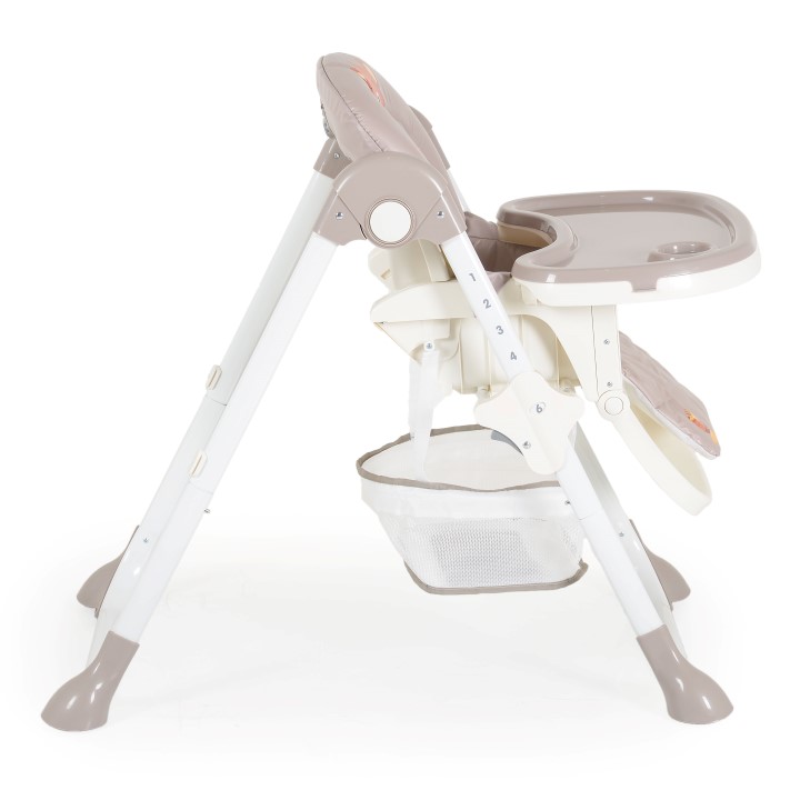 Είναι ένα παιδικό καρεκλάκι φαγητού με ζωηρό σχεδιασμό και μαλακά υφάσματα που θα κάνουν την ώρα του φαγητού απολαυστική! Μπορεί να προσαρμοστεί ακριβώς στις ανάγκες του παιδιού εξασφαλίζοντας άνεση.