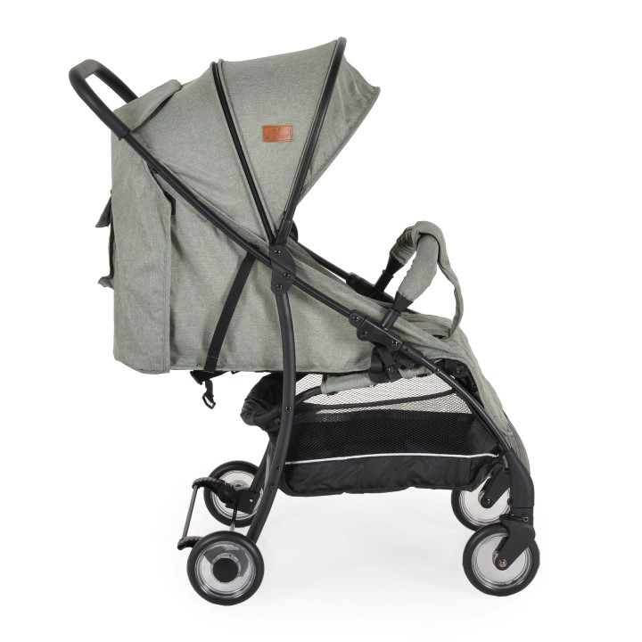 Η φωτογραφία δείχνει Καρότσι μωρού με σκελετό αλουμινίου.