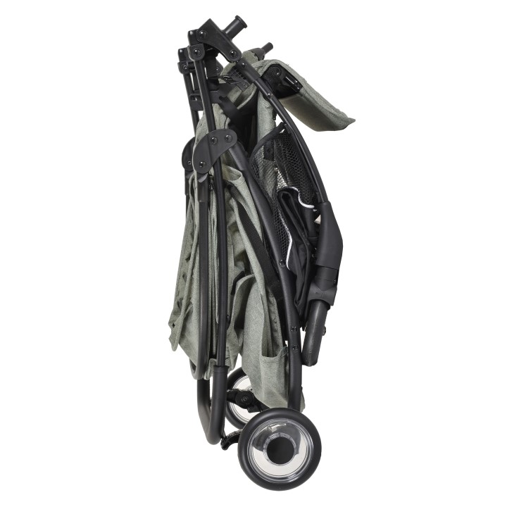 Η φωτογραφία δείχνει Καρότσι μωρού με σκελετό αλουμινίου.