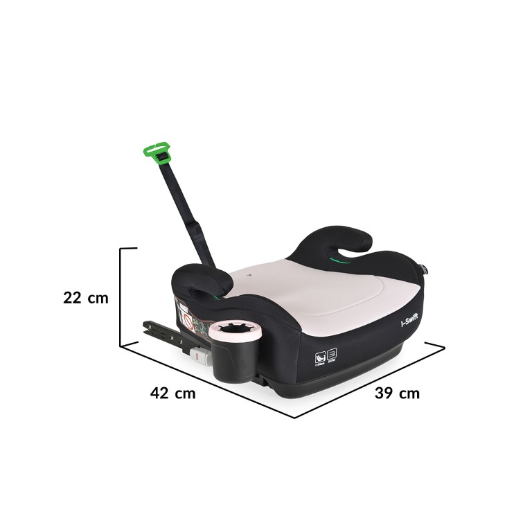 Η φωτογραφία δείχνει Το κάθισμα αυτοκινήτου I-Swift της μάρκας Cangaroo θα εξασφαλίσει άνεση και ασφάλεια για το παιδί σας κατά τη διάρκεια του ταξιδιού.