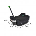 Η φωτογραφία δείχνει Cangaroo Κάθισμα Αυτοκινήτου Swift 125-150cm Black 3801005152254Το κάθισμα αυτοκινήτου Swift της μάρκας Cangaroo θα εξασφαλίσει άνεση και ασφάλεια για το παιδί σας κατά τη διάρκεια του ταξιδιού.