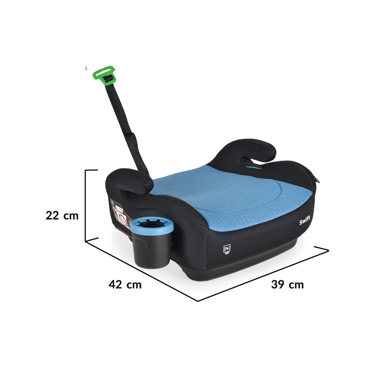 Cangaroo Κάθισμα Αυτοκινήτου Swift 125-150cm Black 3801005152254Το κάθισμα αυτοκινήτου Swift της μάρκας Cangaroo θα εξασφαλίσει άνεση και ασφάλεια για το παιδί σας κατά τη διάρκεια του ταξιδιού.