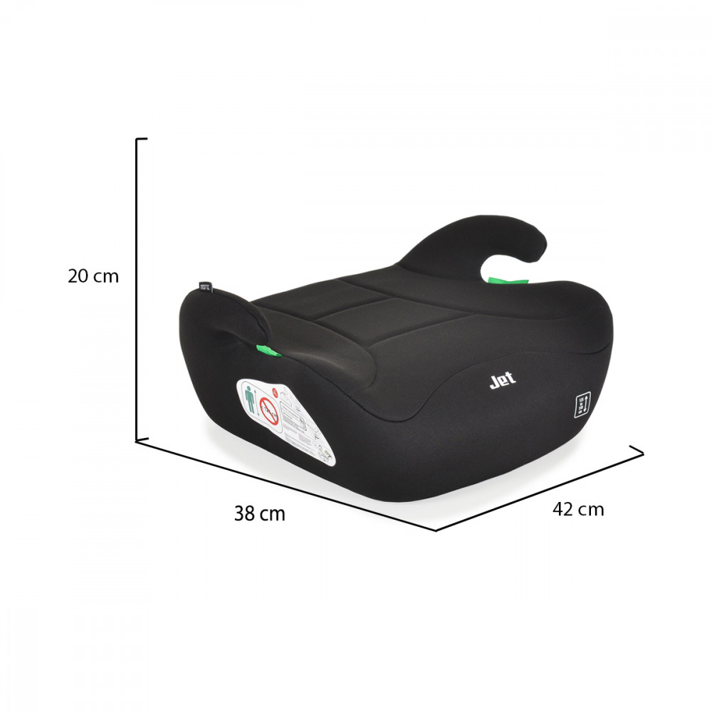 Το κάθισμα είναι σχεδιασμένο για παιδιά 125-150 cm και πληροί τις πιο πρόσφατες προδιαγραφές ασφαλείας R129/03.