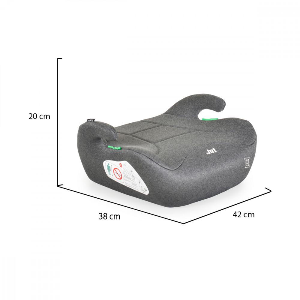 Το κάθισμα είναι σχεδιασμένο για παιδιά 125-150 cm και πληροί τις πιο πρόσφατες προδιαγραφές ασφαλείας R129/03.