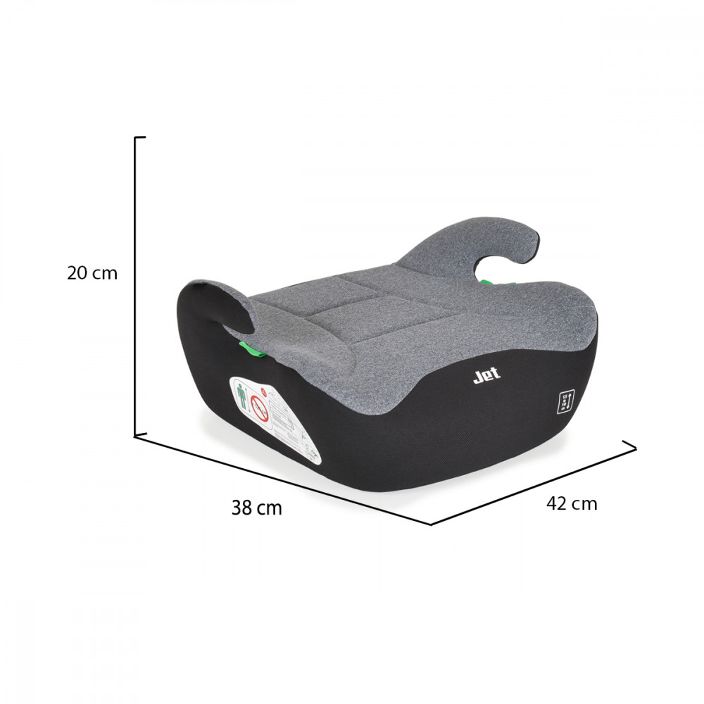 Το κάθισμα είναι σχεδιασμένο για παιδιά 125-150 cm και πληροί τις πιο πρόσφατες προδιαγραφές ασφαλείας R129/03.