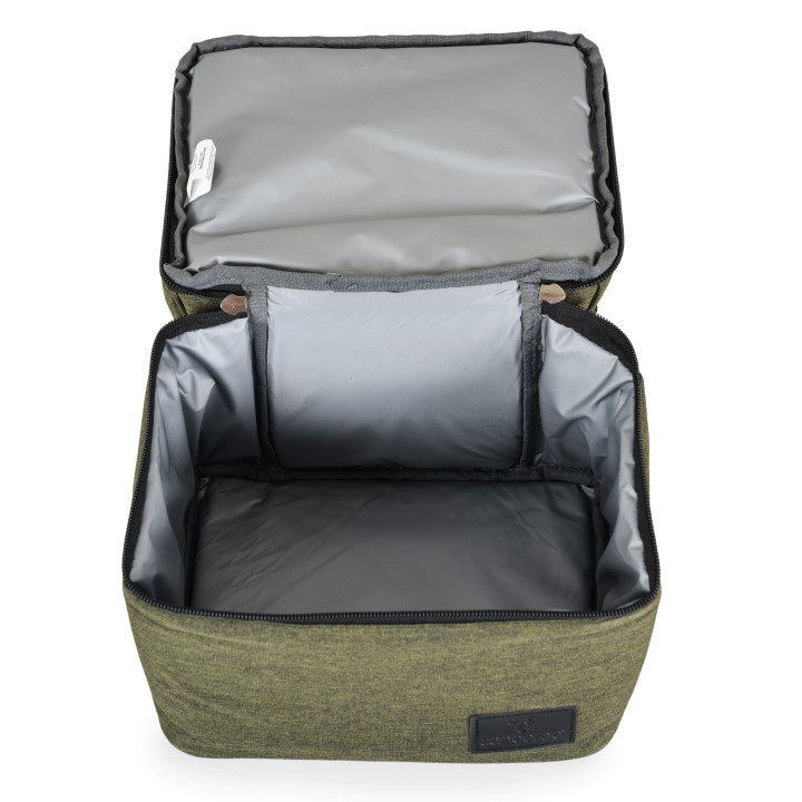 Μια πρακτική τσάντα για να αποθηκεύετε τα γεύματα του μωρού σας στις βόλτες σας.