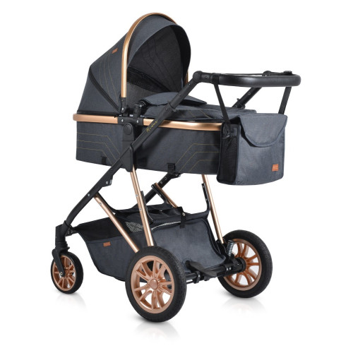 CANGAROO ΚΑΡΟΤΣΙ ΜΕΤΑΤΡΕΠΟΜΕΝΟ 2 IN 1 MIDAS BLACK 3800146235796