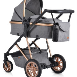 CANGAROO ΚΑΡΟΤΣΙ ΜΕΤΑΤΡΕΠΟΜΕΝΟ 2 IN 1 MIDAS GREY 3800146235802