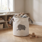 CANGAROO ΚΑΛΑΘΙ ΑΠΟΘΗΚΕΥΣΗΣ ΠΑΙΧΝΙΔΙΩΝ 36x38 cm RORO ELEPHANT 3800146273514