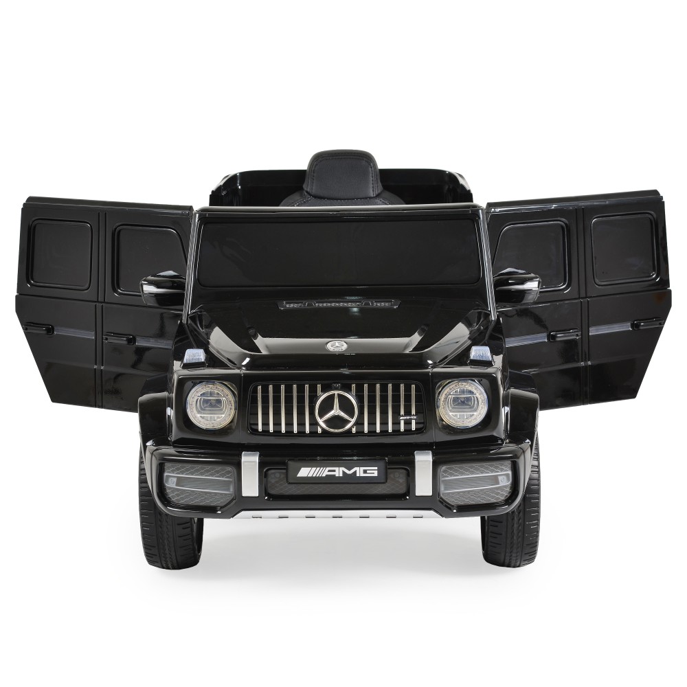 Mercedes-AMG G63 – Πολυτελής διασκέδαση για τους μικρότερους λάτρεις της ταχύτηταςΑφήστε το παιδί σας να βυθιστεί σε έναν κόσμο στυλ και ενθουσιασμού με το ηλεκτρικό αυτοκίνητο Mercedes-AMG G63.