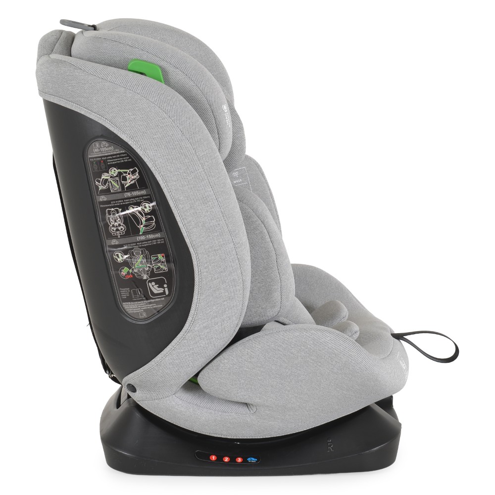 CANGAROO ΚΑΘΙΣΜΑ ΑΥΤΟΚΙΝΗΤΟΥ FORZA 40-150cm DARK GREY 3801005153725