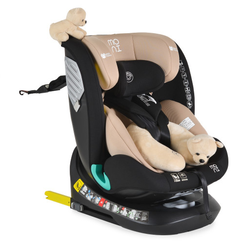 CANGAROO ΚΑΘΙΣΜΑ ΑΥΤΟΚΙΝΗΤΟΥ ISOFIX I-SIZE 40-150 cm SERENGETI BEIGE 3801005153800