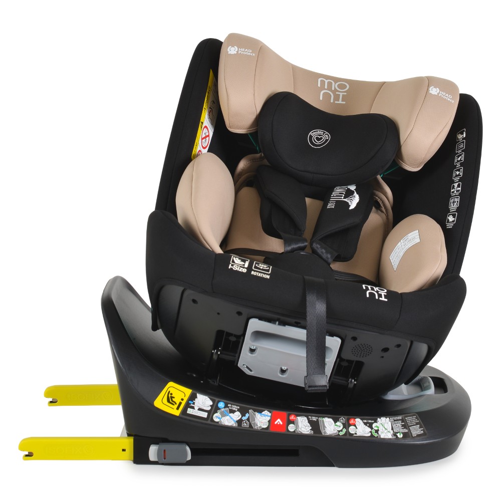CANGAROO ΚΑΘΙΣΜΑ ΑΥΤΟΚΙΝΗΤΟΥ ISOFIX I-SIZE 40-150 cm SERENGETI BEIGE 3801005153800