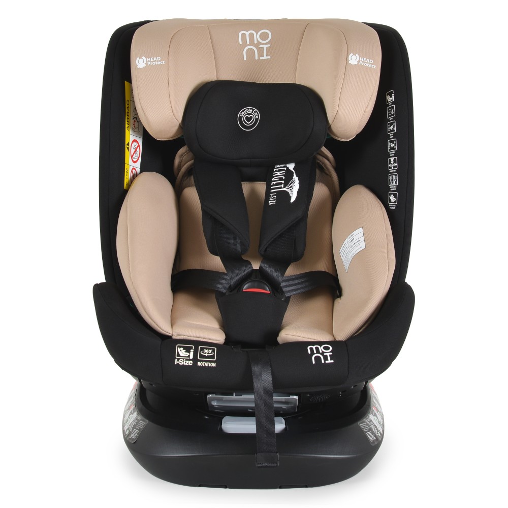 CANGAROO ΚΑΘΙΣΜΑ ΑΥΤΟΚΙΝΗΤΟΥ ISOFIX I-SIZE 40-150 cm SERENGETI BEIGE 3801005153800