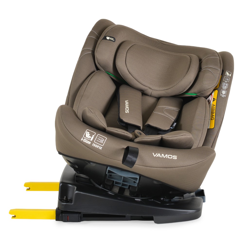 MONI ΚΑΘΙΣΜΑ ΑΥΤΟΚΙΝΗΤΟΥ ISOFIX 40-150CM VAMOS BEIGE 3801005153817