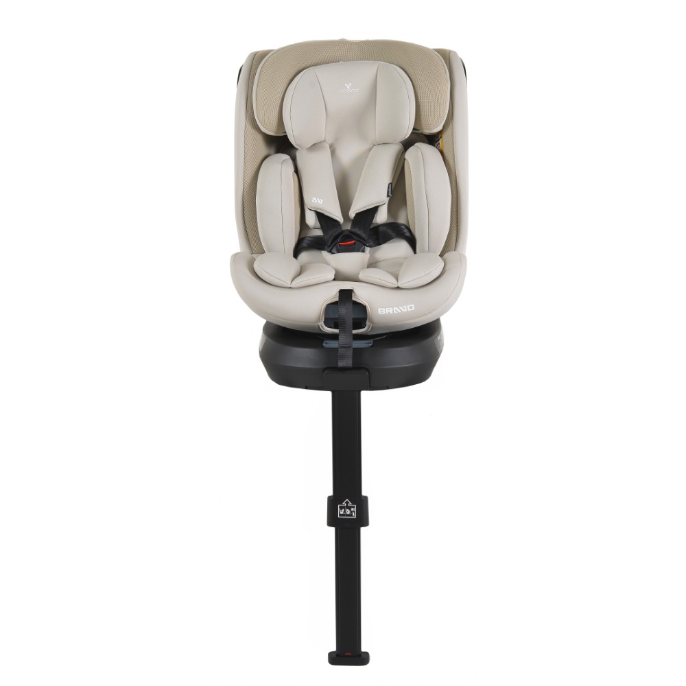 CANGAROO ΚΑΘΙΣΜΑ ΑΥΤΟΚΙΝΗΤΟΥ ISOFIX BRAVO 40-150cm VANILLA BEIGE 3801005153824