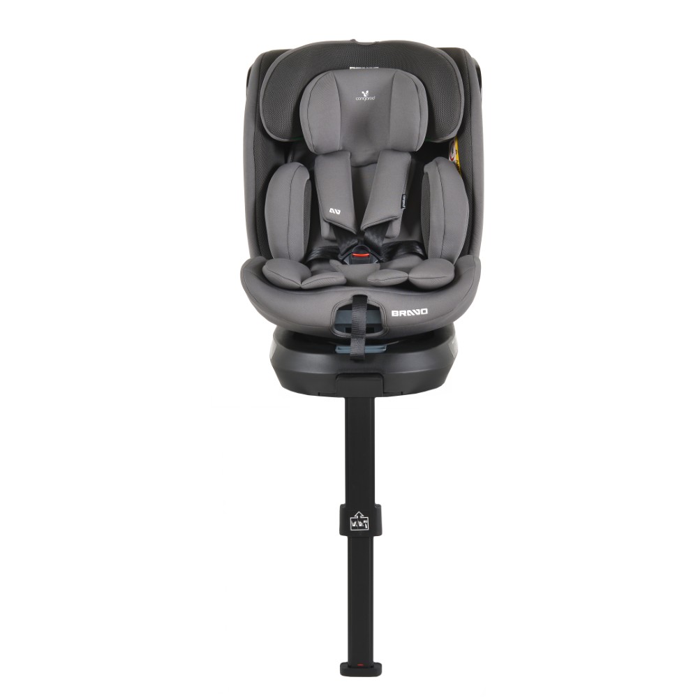 CANGAROO ΚΑΘΙΣΜΑ ΑΥΤΟΚΙΝΗΤΟΥ ISOFIX BRAVO 40-150cm DARK GREY 3801005153831