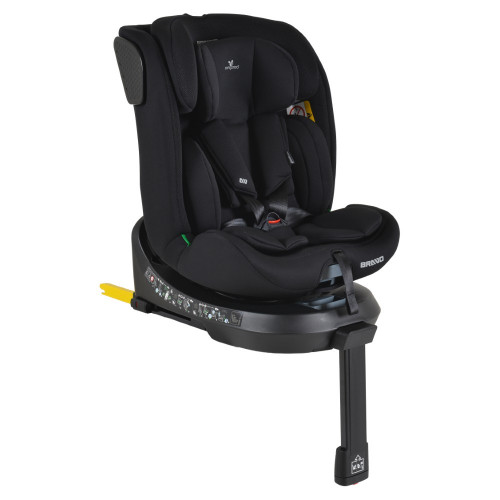CANGAROO ΚΑΘΙΣΜΑ ΑΥΤΟΚΙΝΗΤΟΥ ISOFIX BRAVO 40-150cm BLACK 3801005153848