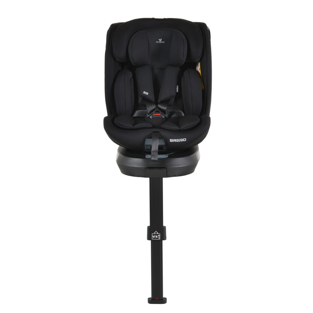 CANGAROO ΚΑΘΙΣΜΑ ΑΥΤΟΚΙΝΗΤΟΥ ISOFIX BRAVO 40-150cm BLACK 3801005153848