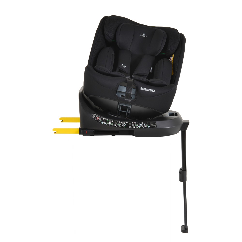 CANGAROO ΚΑΘΙΣΜΑ ΑΥΤΟΚΙΝΗΤΟΥ ISOFIX BRAVO 40-150cm BLACK 3801005153848