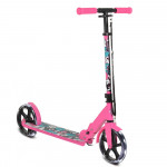 Byox Scooter Monster PinkΠτυσσόμενο σκούτερ αλουμινίου με τροχούς PU 200x30 mm.