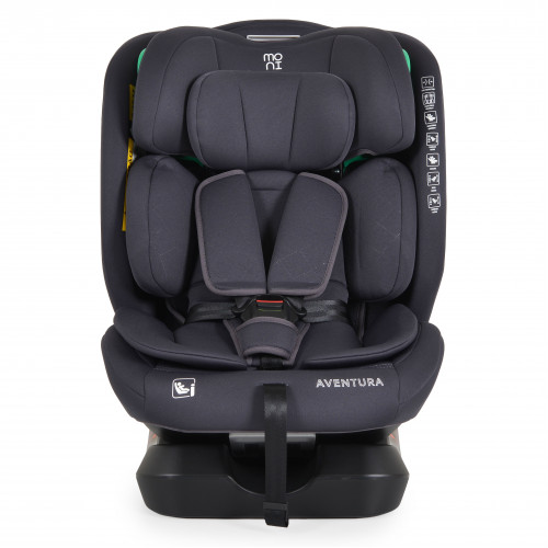 MONI ΚΑΘΙΣΜΑ ΑΥΤΟΚΙΝΗΤΟΥ i-SIZE 40-150CM AVENTURA GREY 3801005153657