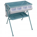 Η μπανιέρα-αλλαξιέρα  Coolness της Bebe Stars είναι κατάλληλη για μωρά, τα οποία ζυγίζουν από 0-11 κιλά.