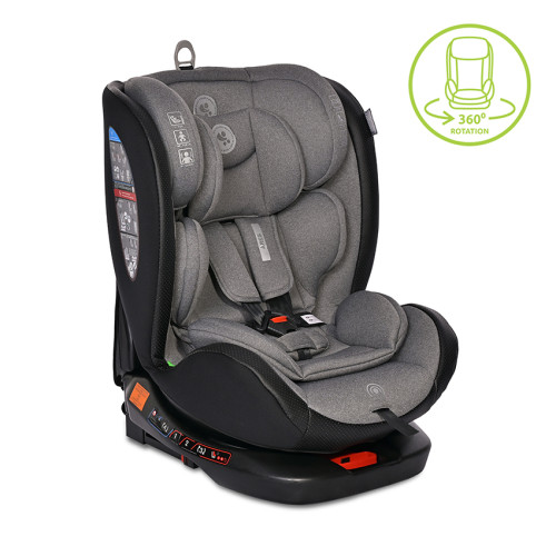 LORELLI ΚΑΘΙΣΜΑ ΑΥΤΟΚΙΝΗΤΟΥ ARES i-SIZE 40-150CM ISOFIX GREY 10071792406