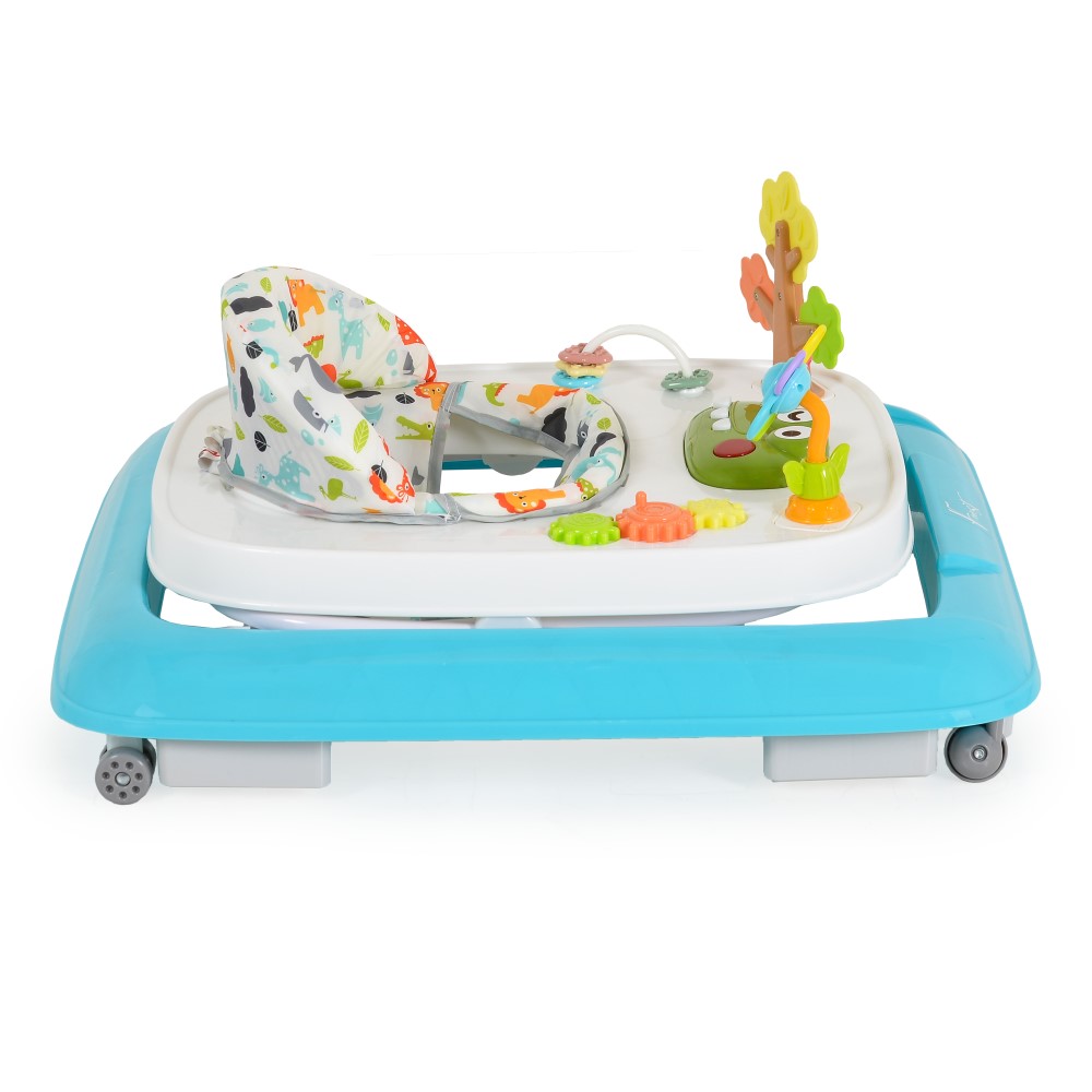 Η φωτογραφία δείχνει Η στράτα Forest της Moni έχει σχεδιαστεί για να κάνει τα πρώτα βήματα του παιδιού σας όχι μόνο ευκολότερα αλλά και πολύ πιο διασκεδαστικά.