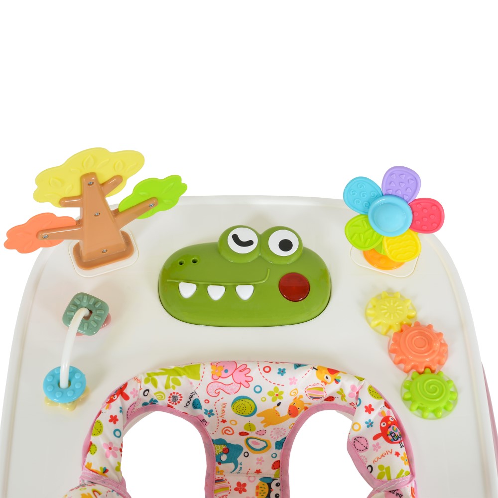 Η φωτογραφία δείχνει Η στράτα Forest της Moni έχει σχεδιαστεί για να κάνει τα πρώτα βήματα του παιδιού σας όχι μόνο ευκολότερα αλλά και πολύ πιο διασκεδαστικά.