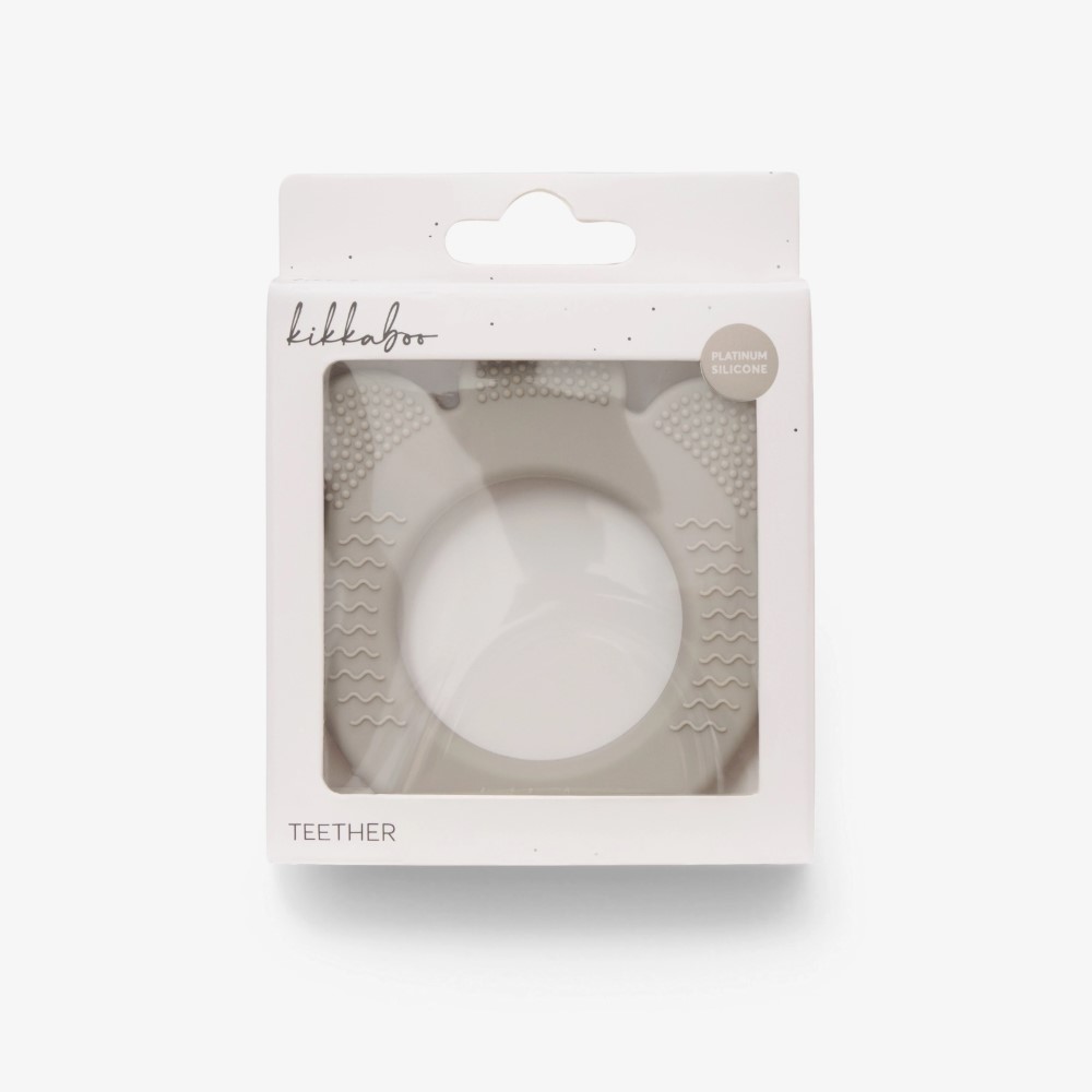 Η φωτογραφία δείχνει Προσφέρετε καταπραϋντική ανακούφιση και αισθητηριακή διέγερση με το οδοντοφυΐας από σιλικόνη πλατίνας – ειδικά σχεδιασμένο για να ανακουφίζει από την ενόχληση της οδοντοφυΐας, υποστηρίζοντας παράλληλα την ανάπτυξη του μωρού σας.